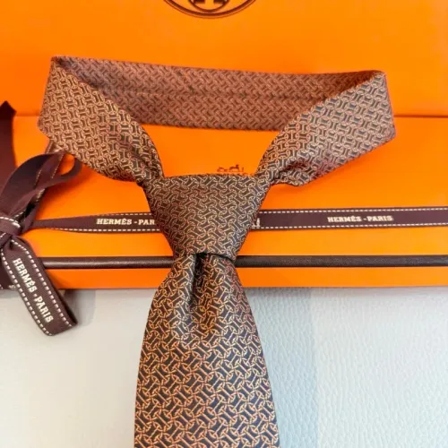 Replica Hermes Necktie For Men #1450179 $32.00 USD for Wholesale