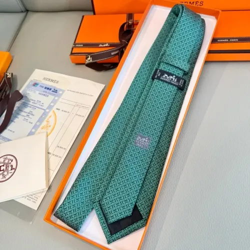 Replica Hermes Necktie For Men #1450180 $32.00 USD for Wholesale