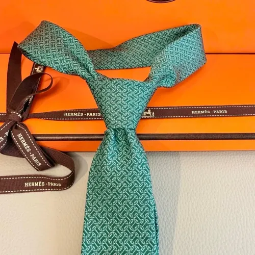 Replica Hermes Necktie For Men #1450180 $32.00 USD for Wholesale