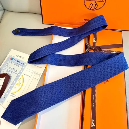 Replica Hermes Necktie For Men #1450181 $32.00 USD for Wholesale