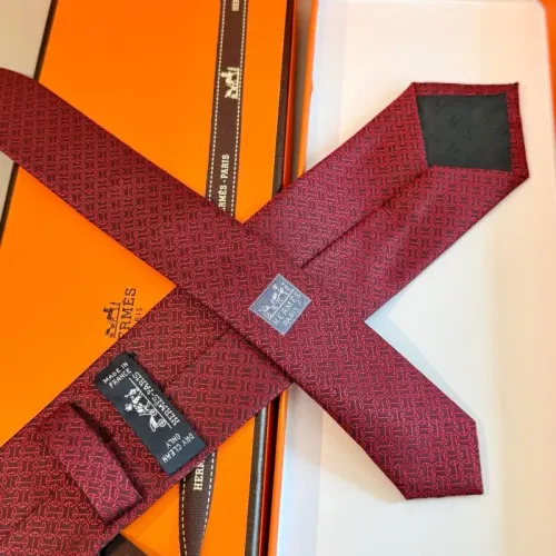 Replica Hermes Necktie For Men #1450182 $32.00 USD for Wholesale