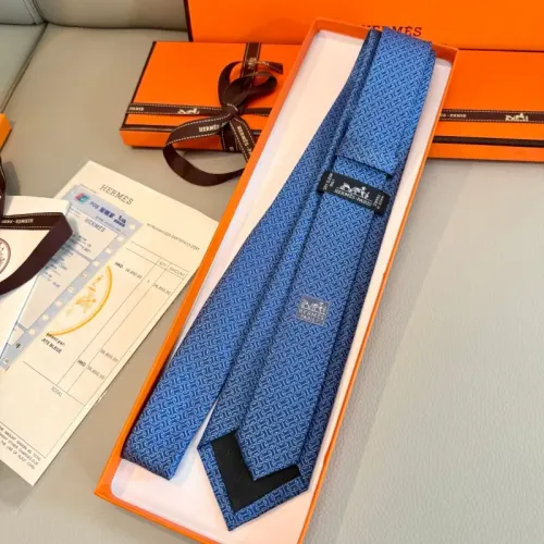 Replica Hermes Necktie For Men #1450183 $32.00 USD for Wholesale