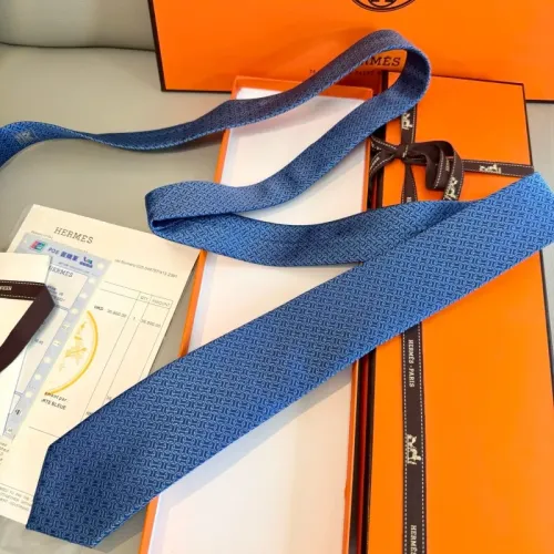 Replica Hermes Necktie For Men #1450183 $32.00 USD for Wholesale