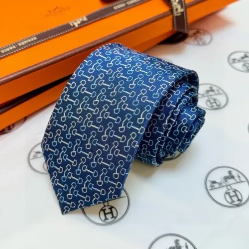Wholesale Hermes Necktie For Men #1450185 $32.00 USD, Wholesale Quality Replica Hermes Necktie