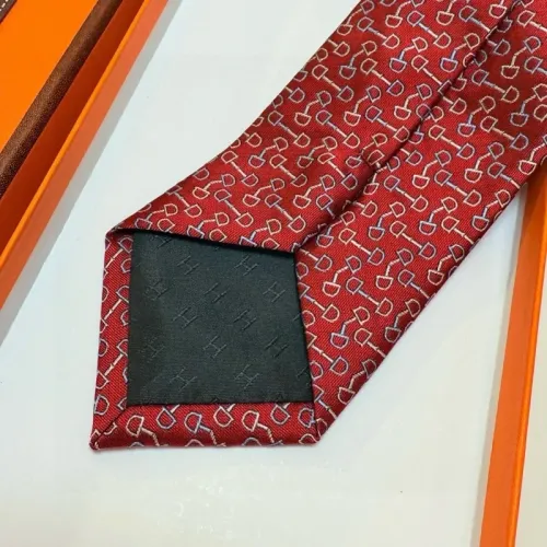 Replica Hermes Necktie For Men #1450186 $32.00 USD for Wholesale