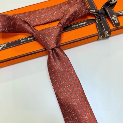 Replica Hermes Necktie For Men #1450189 $32.00 USD for Wholesale