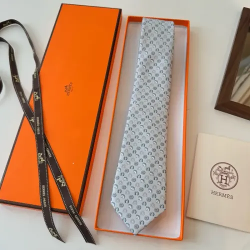 Replica Hermes Necktie For Men #1450190 $34.00 USD for Wholesale