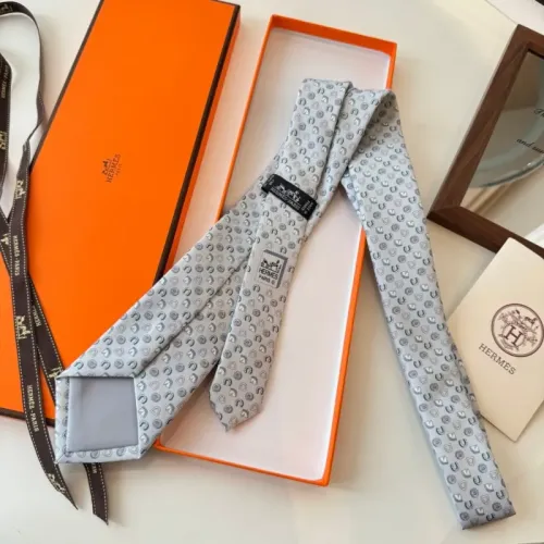 Replica Hermes Necktie For Men #1450190 $34.00 USD for Wholesale