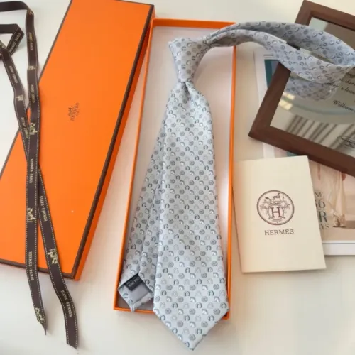 Replica Hermes Necktie For Men #1450190 $34.00 USD for Wholesale