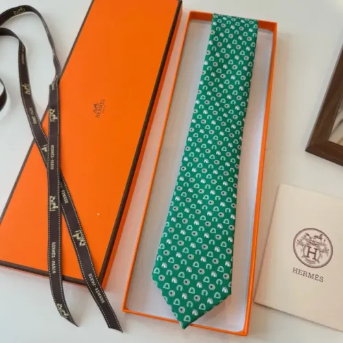 Replica Hermes Necktie For Men #1450192 $34.00 USD for Wholesale