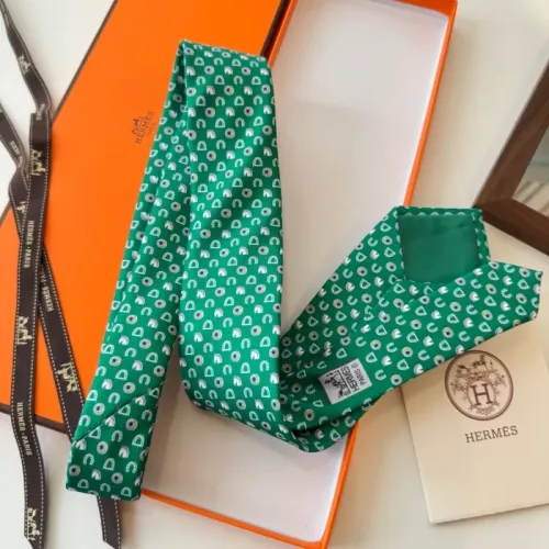 Replica Hermes Necktie For Men #1450192 $34.00 USD for Wholesale