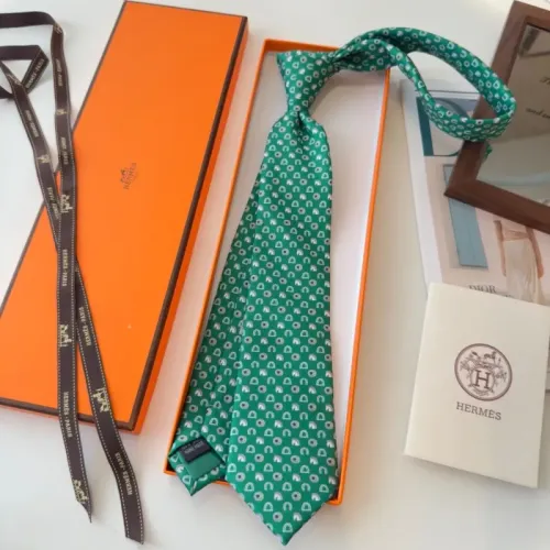 Replica Hermes Necktie For Men #1450192 $34.00 USD for Wholesale