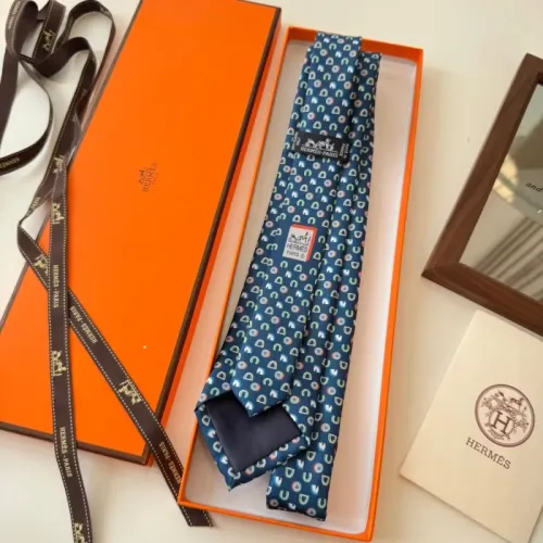 Replica Hermes Necktie For Men #1450196 $34.00 USD for Wholesale