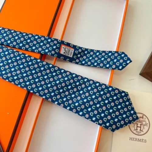 Replica Hermes Necktie For Men #1450196 $34.00 USD for Wholesale