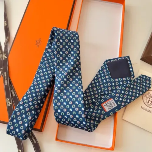 Replica Hermes Necktie For Men #1450196 $34.00 USD for Wholesale