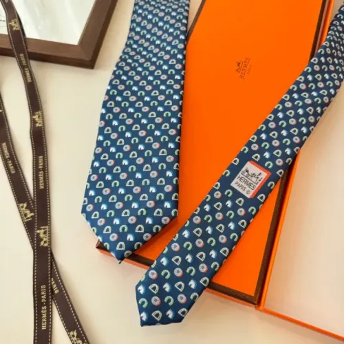 Replica Hermes Necktie For Men #1450196 $34.00 USD for Wholesale