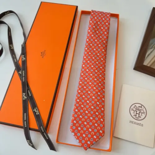 Replica Hermes Necktie For Men #1450199 $34.00 USD for Wholesale