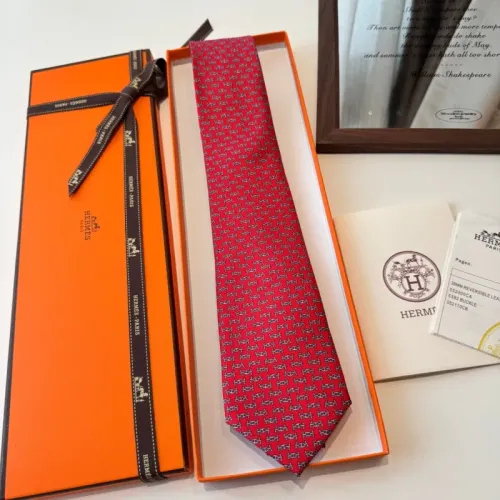 Replica Hermes Necktie For Men #1450201 $34.00 USD for Wholesale