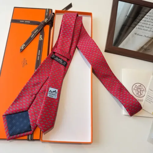 Replica Hermes Necktie For Men #1450201 $34.00 USD for Wholesale