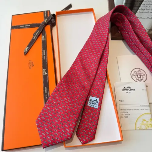 Replica Hermes Necktie For Men #1450201 $34.00 USD for Wholesale