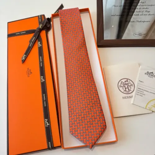 Replica Hermes Necktie For Men #1450202 $34.00 USD for Wholesale