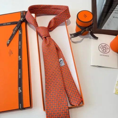 Replica Hermes Necktie For Men #1450202 $34.00 USD for Wholesale