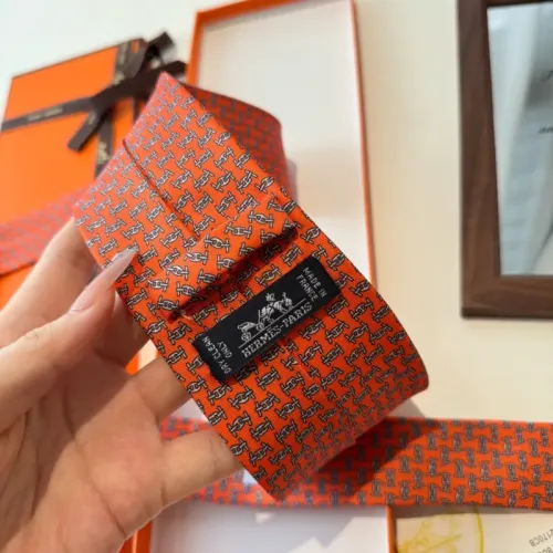 Replica Hermes Necktie For Men #1450202 $34.00 USD for Wholesale