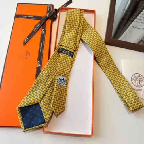 Replica Hermes Necktie For Men #1450203 $34.00 USD for Wholesale