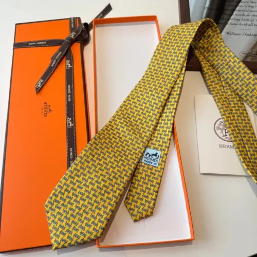 Replica Hermes Necktie For Men #1450203 $34.00 USD for Wholesale