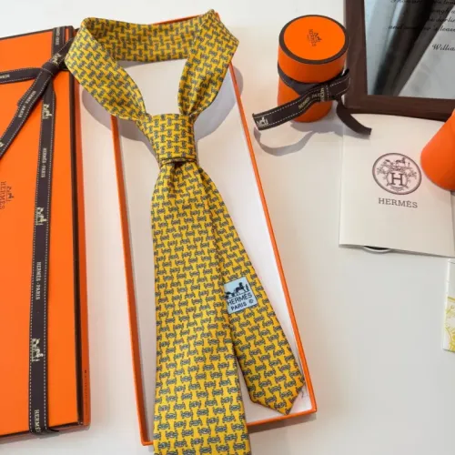 Replica Hermes Necktie For Men #1450203 $34.00 USD for Wholesale