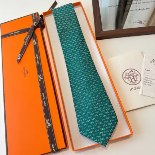 Replica Hermes Necktie For Men #1450204 $34.00 USD for Wholesale
