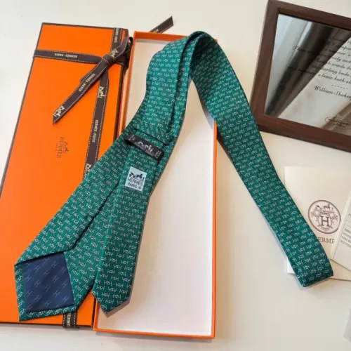 Replica Hermes Necktie For Men #1450204 $34.00 USD for Wholesale