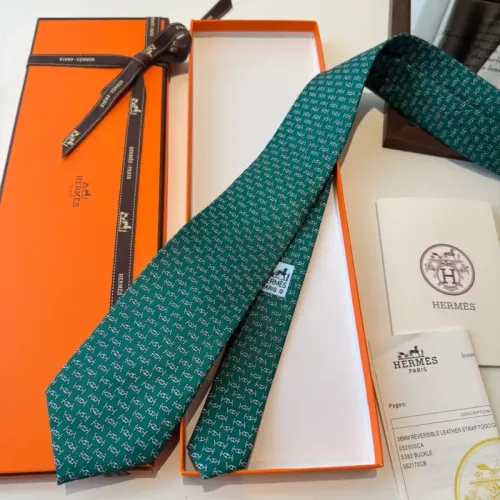 Replica Hermes Necktie For Men #1450204 $34.00 USD for Wholesale