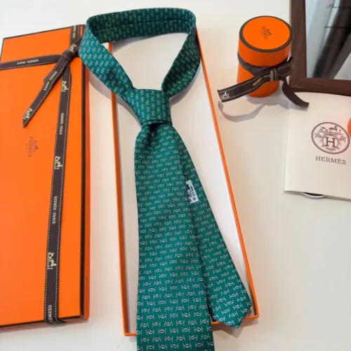 Replica Hermes Necktie For Men #1450204 $34.00 USD for Wholesale