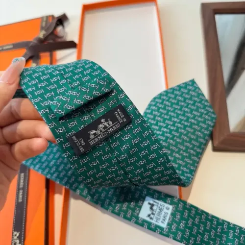 Replica Hermes Necktie For Men #1450204 $34.00 USD for Wholesale