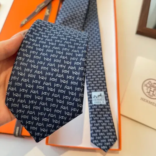 Replica Hermes Necktie For Men #1450206 $34.00 USD for Wholesale