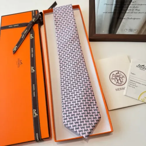 Replica Hermes Necktie For Men #1450207 $34.00 USD for Wholesale