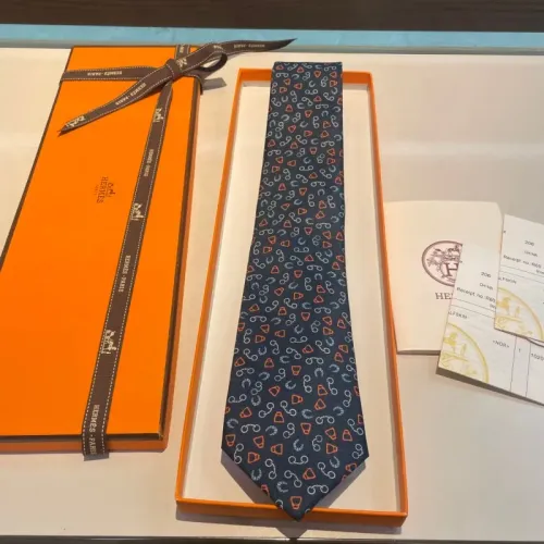 Replica Hermes Necktie For Men #1450208 $34.00 USD for Wholesale