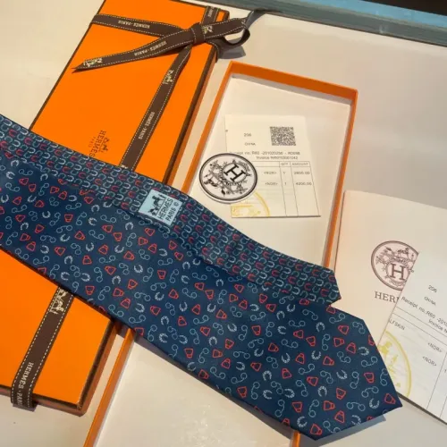 Replica Hermes Necktie For Men #1450209 $34.00 USD for Wholesale