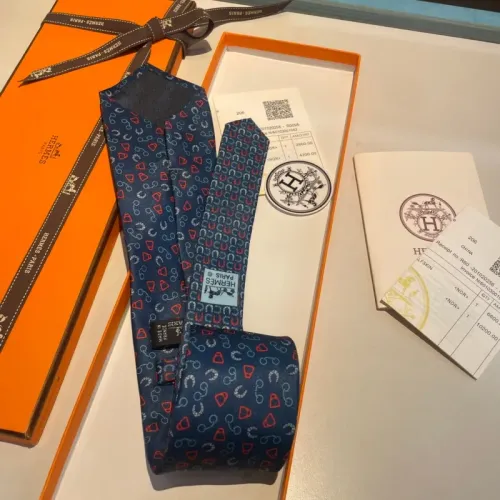 Replica Hermes Necktie For Men #1450209 $34.00 USD for Wholesale