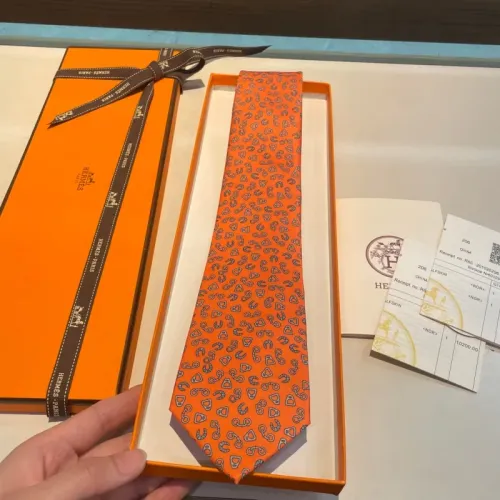 Replica Hermes Necktie For Men #1450210 $34.00 USD for Wholesale