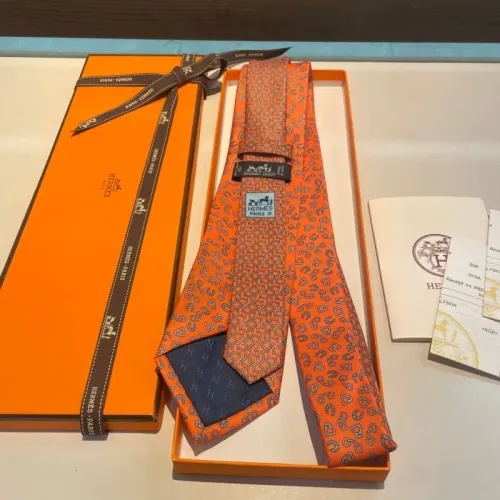 Replica Hermes Necktie For Men #1450210 $34.00 USD for Wholesale