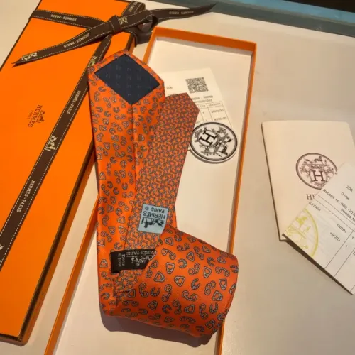 Replica Hermes Necktie For Men #1450210 $34.00 USD for Wholesale