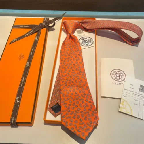 Replica Hermes Necktie For Men #1450210 $34.00 USD for Wholesale