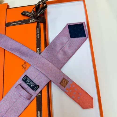 Replica Hermes Necktie For Men #1450213 $34.00 USD for Wholesale
