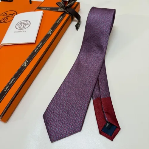 Replica Hermes Necktie For Men #1450215 $34.00 USD for Wholesale