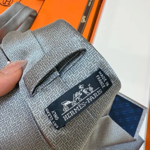 Replica Hermes Necktie For Men #1450217 $34.00 USD for Wholesale