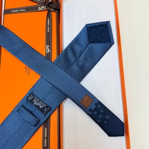 Replica Hermes Necktie For Men #1450218 $34.00 USD for Wholesale