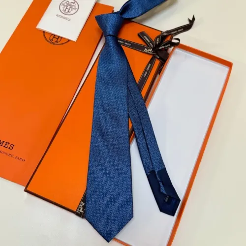 Replica Hermes Necktie For Men #1450218 $34.00 USD for Wholesale