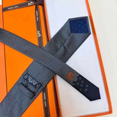 Replica Hermes Necktie For Men #1450219 $34.00 USD for Wholesale